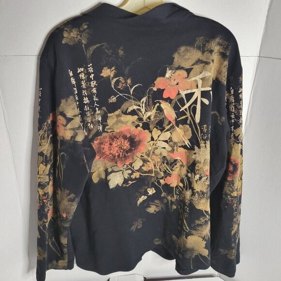 Vintage Jess & Jane Jacket Women Med Sparkle Zipper‎ boho chic Y2K business fun - Picture 2 of 7